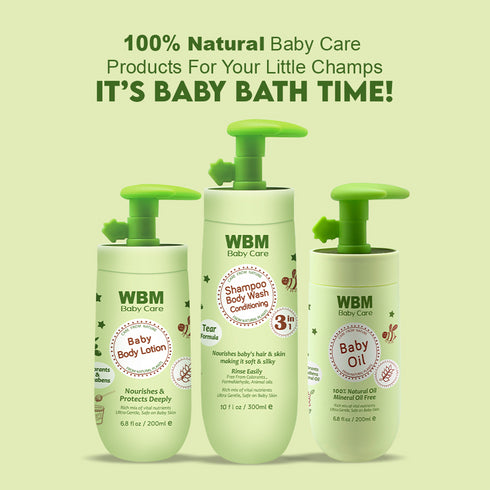 Its Baby's Bath Time | Bath Kit | WBM BABY CARE